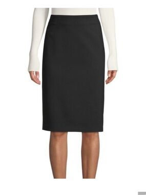 Escada Black Pencil Skirt with Straight Silhouette NWT size 38